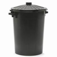 Vuilbak met deksel - 95 L